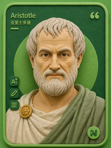 Portrait of Aristotle