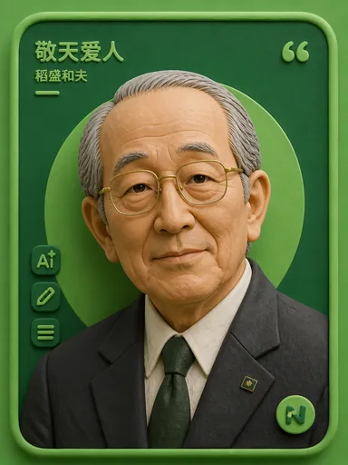 Portrait of Kazuo Inamori