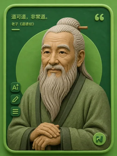 Portrait of Laozi