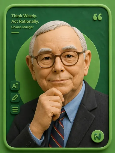 Portrait of Charlie Munger