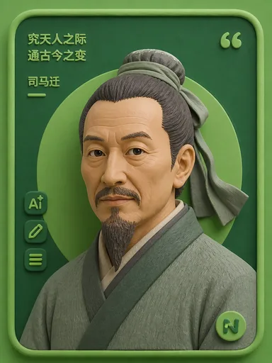 Portrait of Sima Qian