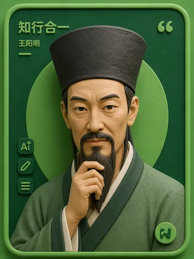 Portrait of Wang Yangming